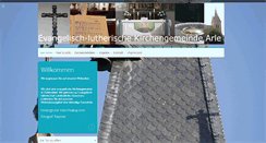 Desktop Screenshot of kirche-arle.de